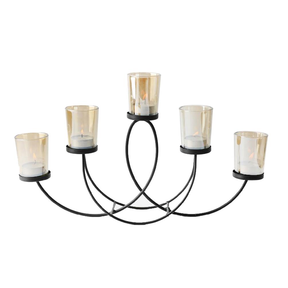 Black Iron 5 Tea Light Holder £10.79